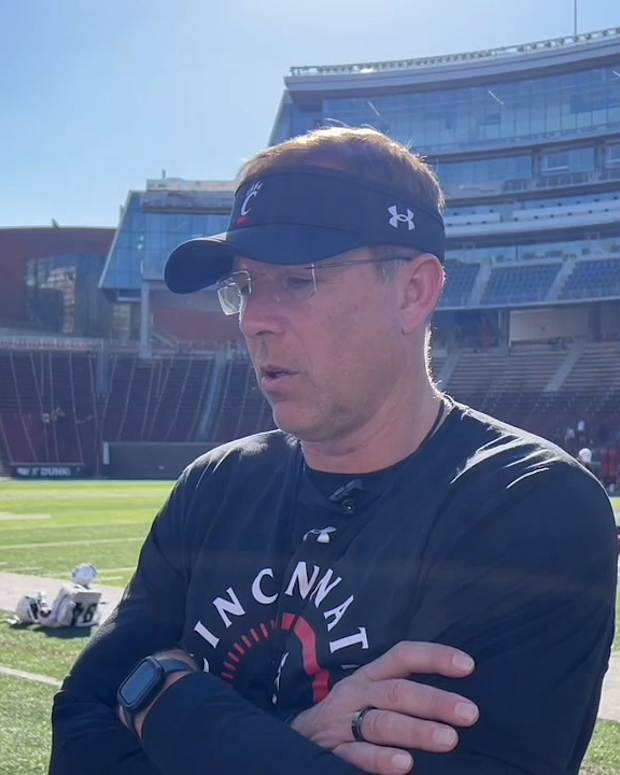 Scott Satterfield Final Media Appearance Ahead Of 2023 UC Spring Football Game